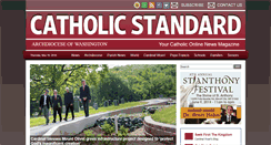 Desktop Screenshot of catholicstandard.org